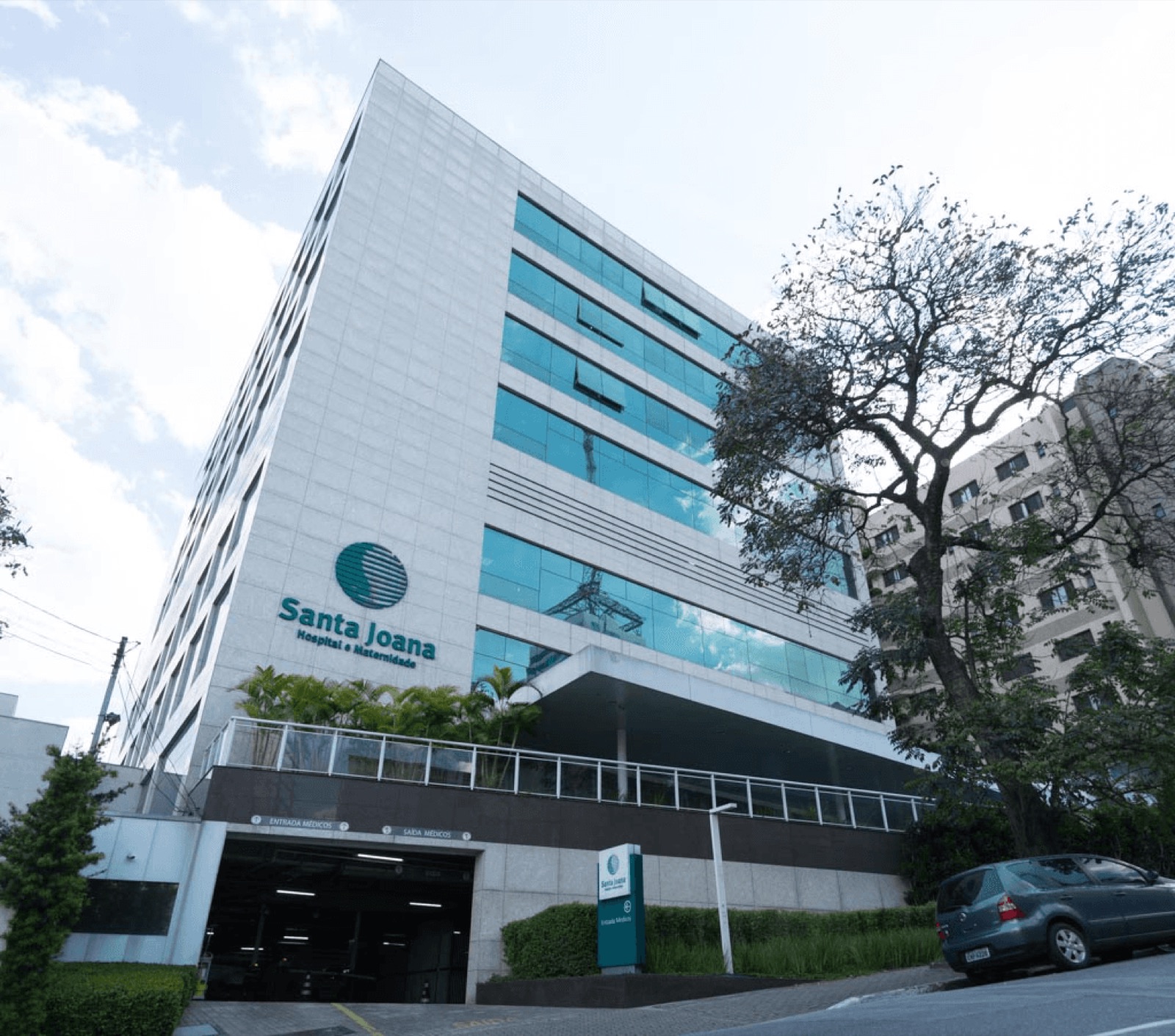 Fachada do Hospital Santa Joana